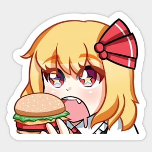 Rumia Burger Sticker